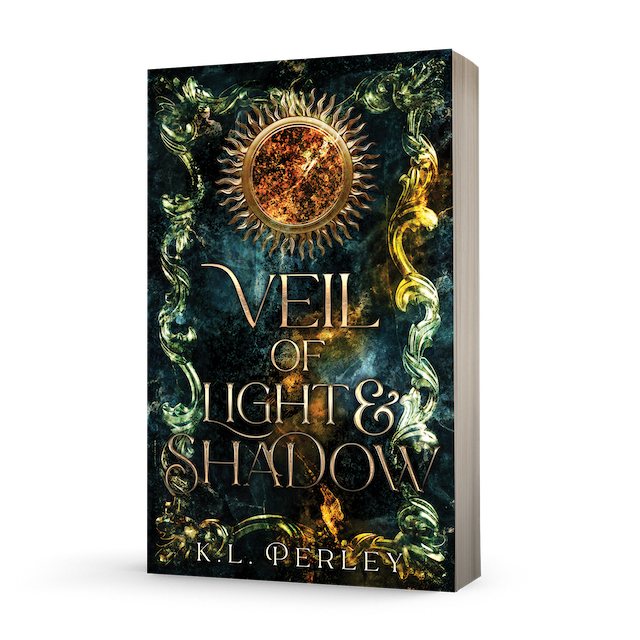 Digital Download - ebook of Veil of Light and Shadow, Book 1 in Silverveil romantic fantasy trilogy