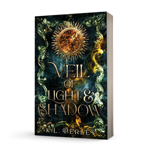 Digital Download - ebook of Veil of Light and Shadow, Book 1 in Silverveil romantic fantasy trilogy