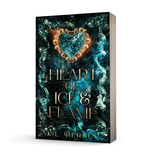 Digital Download - ebook of Heart of Ice and Flame, Book 2 in Silverveil romantic fantasy trilogy