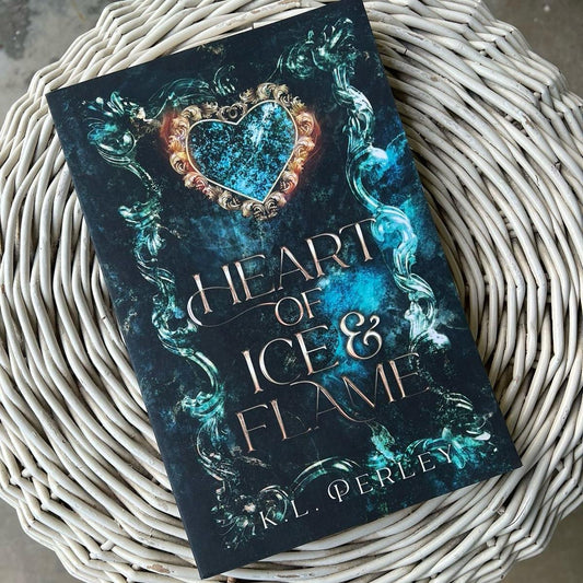 Heart of Ice and Flame - Silverveil Fantasy Romance Series Book 2, Signed Paperback and extra goodies!