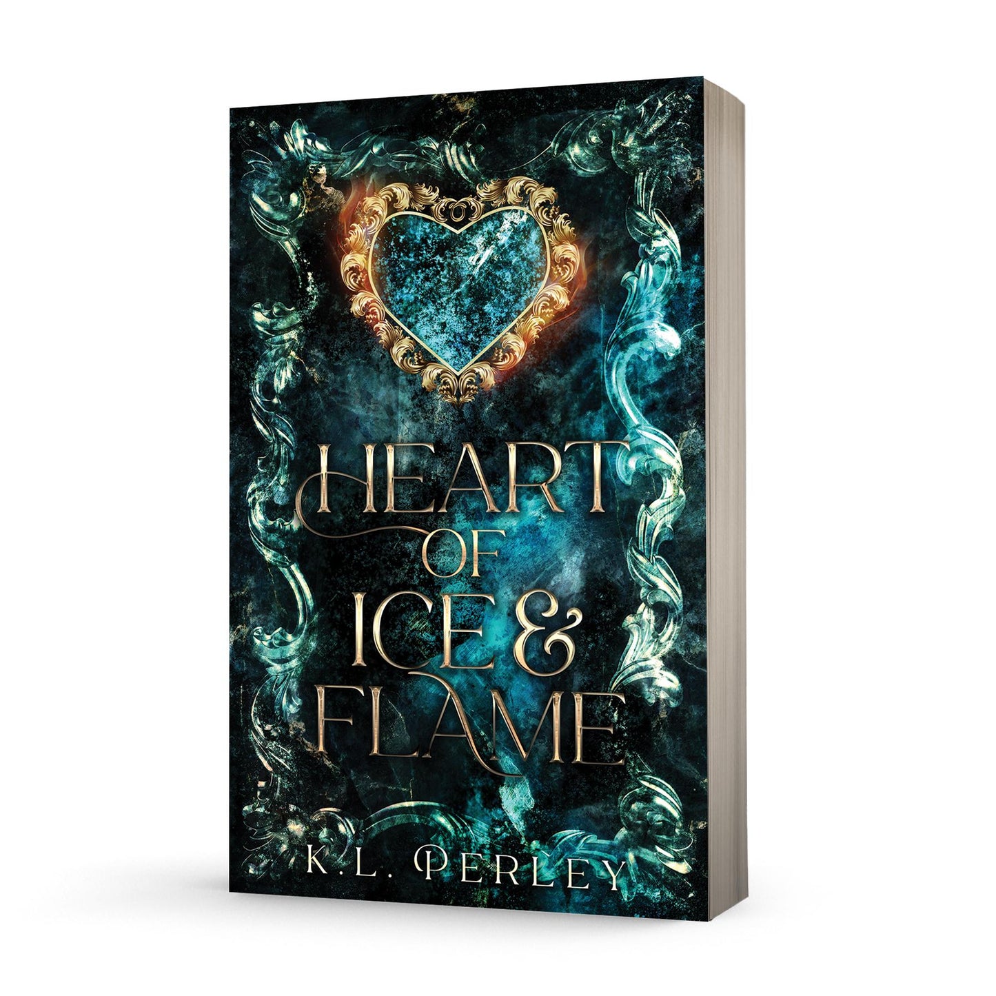 Heart of Ice and Flame - Silverveil Fantasy Romance Series Book 2, Signed Paperback and extra goodies!