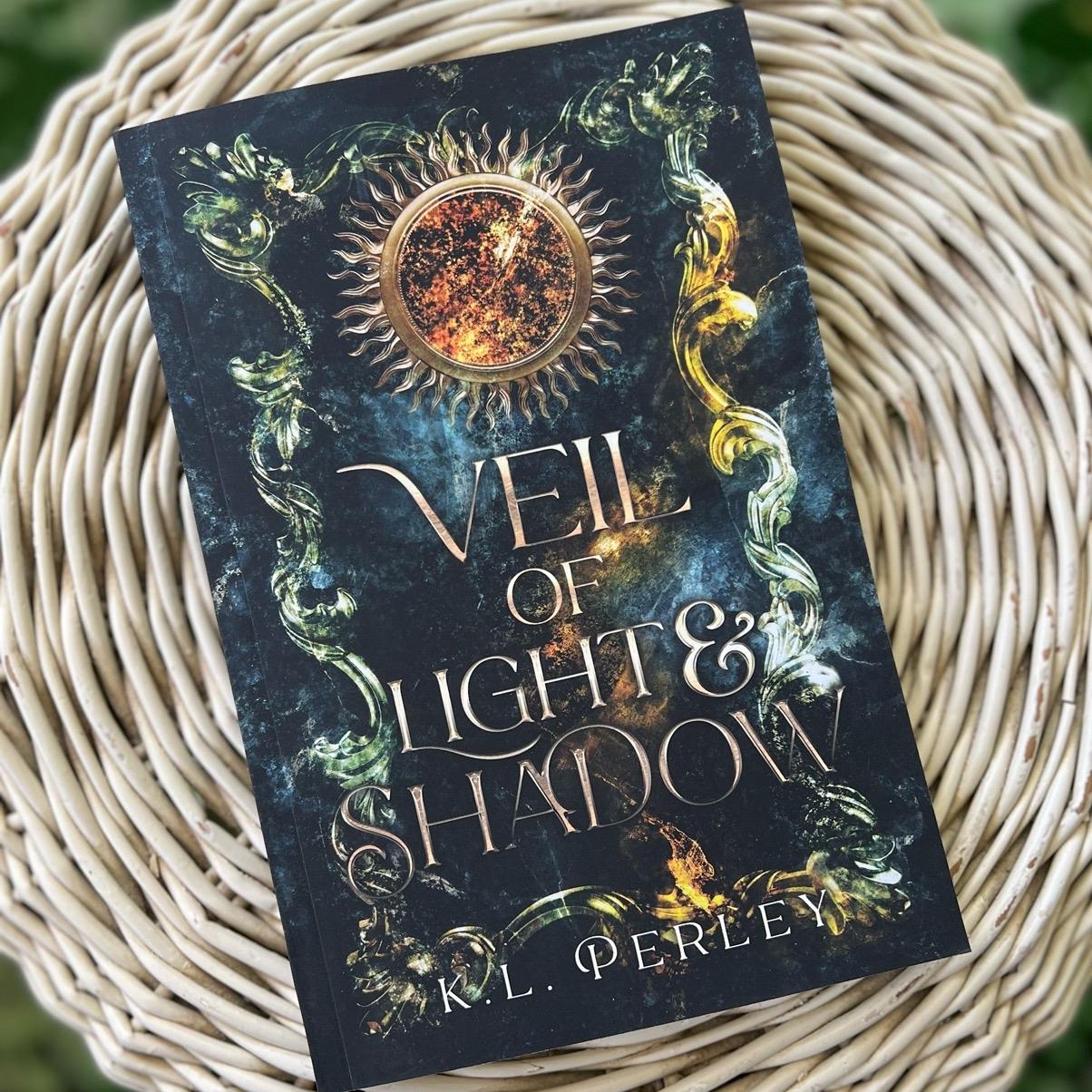 Veil of Light and Shadow - Silverveil Fantasy Romance Series Book 1, Signed Paperback and extra goodies!